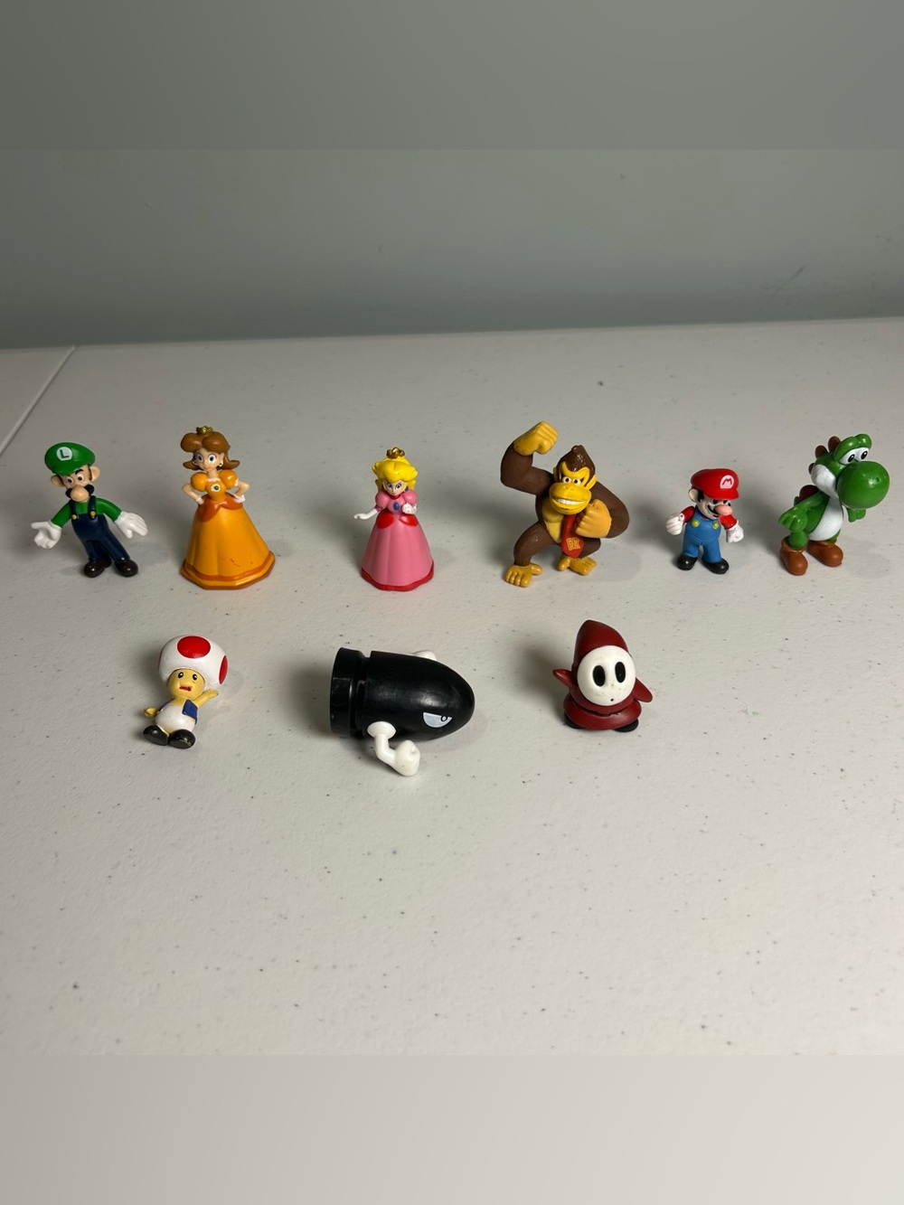 Super Mario Character Toy Bundle Mario Luigi Princess & Friends
